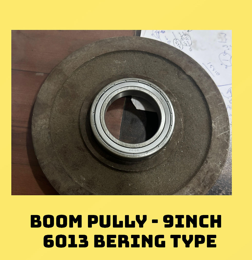 Thumbnail: BOOM PULLY 9" - 6013 BEARING TYPE