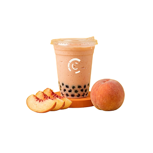 Peach Boba
