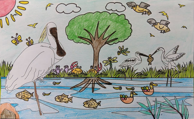 世界濕地日繪畫比賽及填色比賽- 冠亞季軍得獎者-香港文創薈-HKCCI-繪畫比賽-填色比賽-電繪比賽-水墨畫比賽-攝影比賽-標語創作比賽-書法比賽