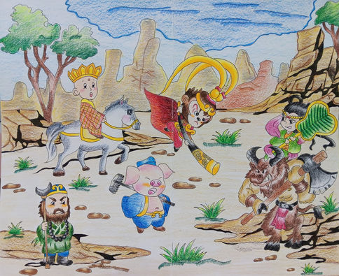 中國四大名著繪畫比賽-冠軍得獎者-香港文創薈-HKCCI-繪畫比賽-填色比賽-電繪比賽-水墨畫比賽-攝影比賽-標語創作比賽-書法比賽