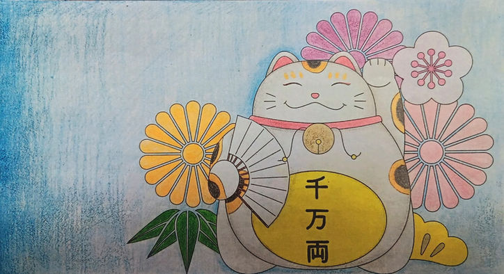 來福招財貓節繪畫及填色比賽-冠亞季軍得獎者-香港文創薈-HKCCI-繪畫比賽-填色比賽-電繪比賽-水墨畫比賽-攝影比賽-標語創作比賽-書法比賽