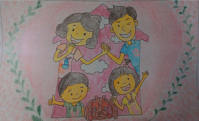 我們這一家繪畫比賽及填色比賽 - 冠亞季軍得獎者-香港文創薈-HKCCI-繪畫比賽-填色比賽-電繪比賽-水墨畫比賽-攝影比賽-標語創作比賽-書法比賽