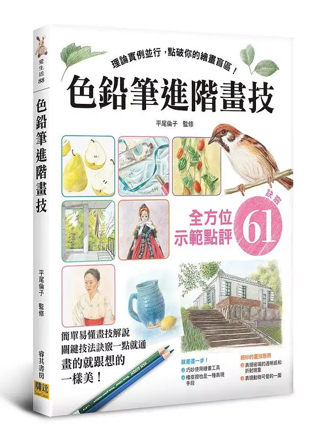 色鉛筆進階畫技: 理論實例並行, 點破你的繪畫盲區! 全方位示範點評訣竅61