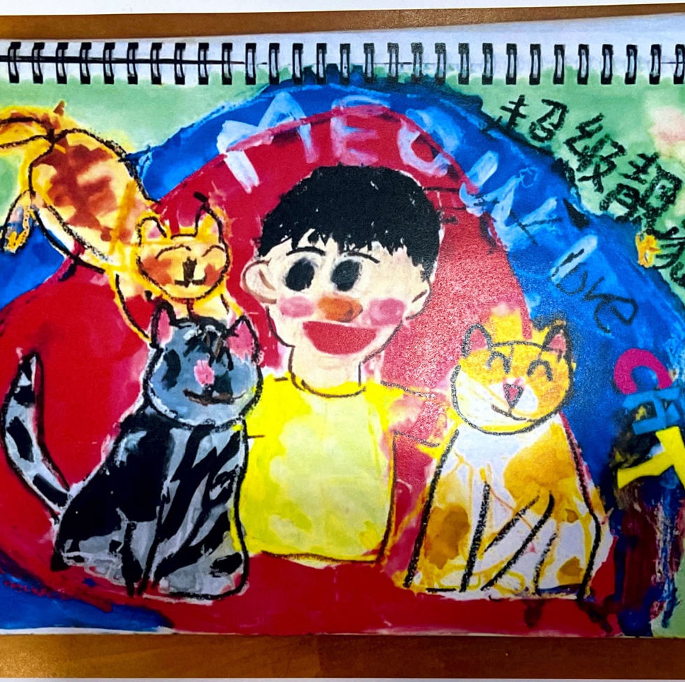 友您寵愛繪畫創作比賽-幼兒組-冠軍- T for Tiffany's Art-余柏賢