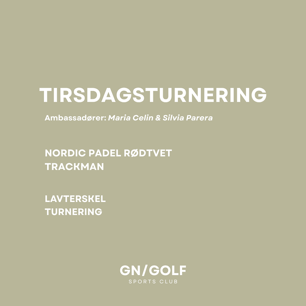 Tirsdagsturnering