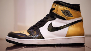 Confirmado a chegada do Air Jordan 1 -
Gold Toe - no Brasil