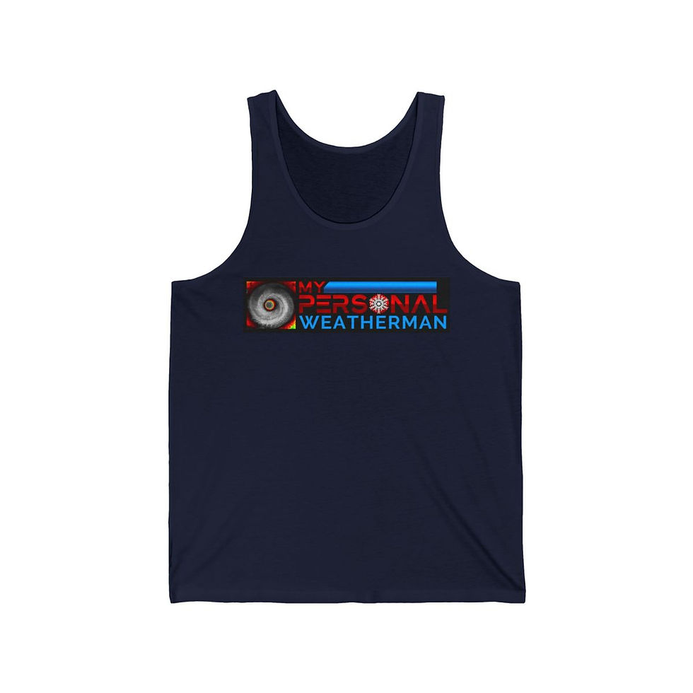 Thumbnail: My Personal Weatherman Unisex Jersey Tank
