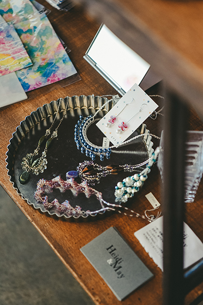 ffee&coでの展示の様子