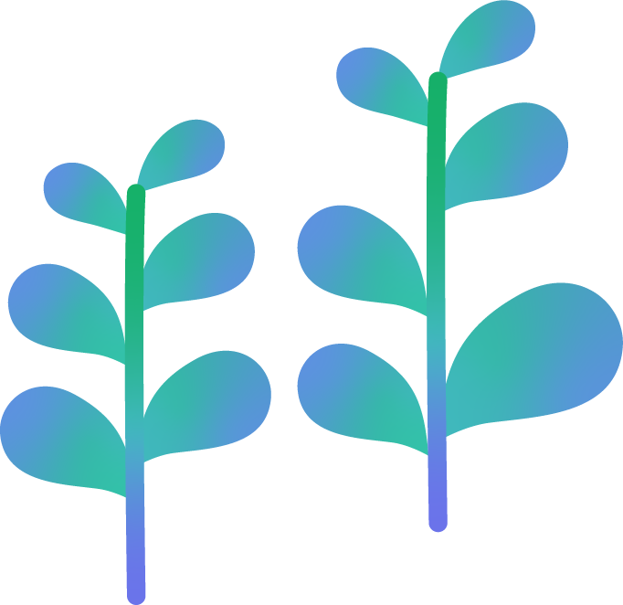 ヒトツキデザインのシンボルイラスト