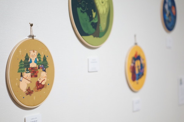 展示会場の様子