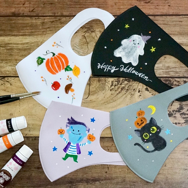 ペイントされたマスク