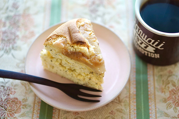 桃と紅茶のパウンドケーキ