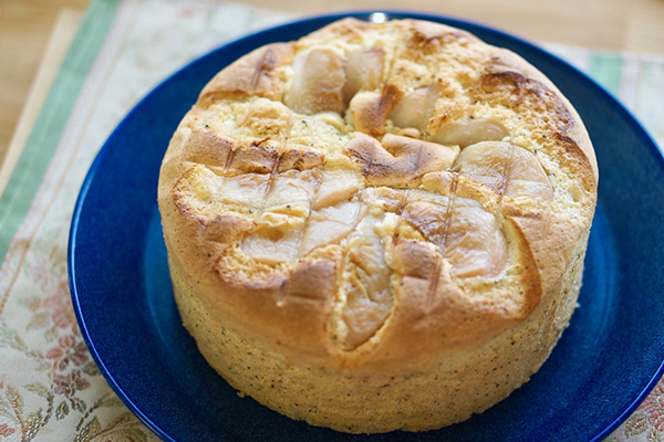 桃と紅茶のパウンドケーキ