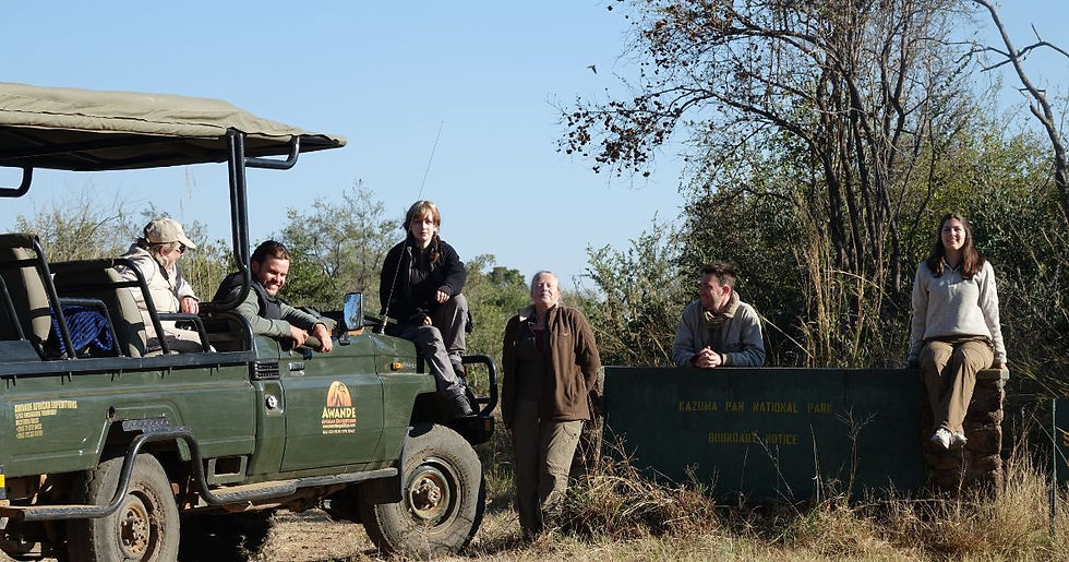Miles spent 9 days on a mobile Safari in Zimbabwe with Professional Safari guide Bulisani Mathe