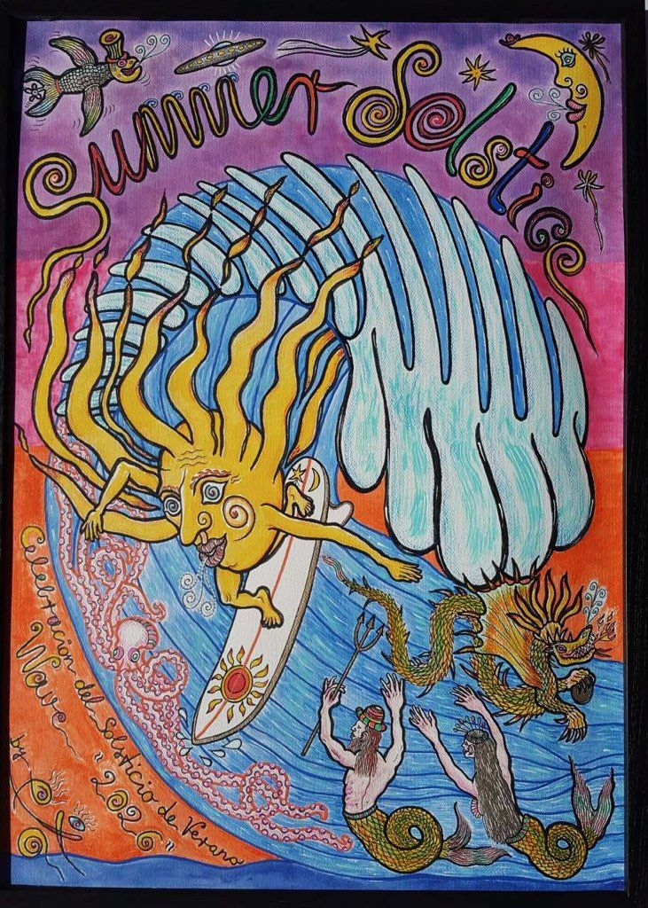 #24 "Surfing the Wave to the Summer Solstice" by Pali X-Mano