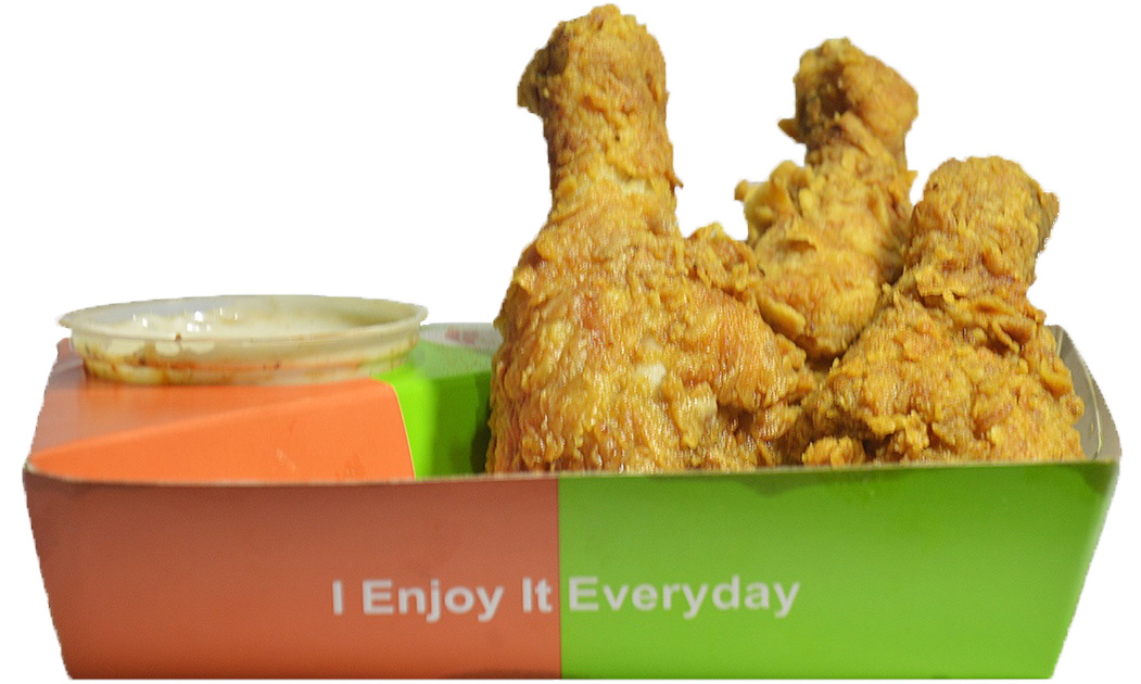 Arranged Food and Objects