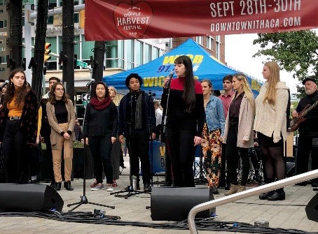 Ithaca Jazz Vocal Ensemble 
@AppleFest 2018