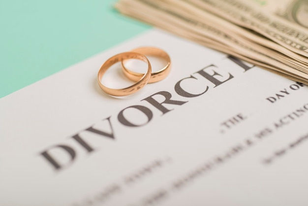 document de divorce
