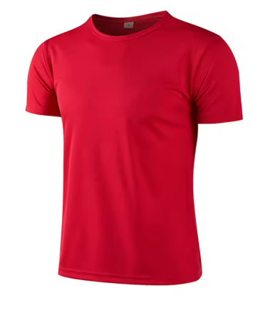 Thumbnail: Men's Quick-Dry Running T-Shirt Breathable Gym Workout Fitness Sports Top