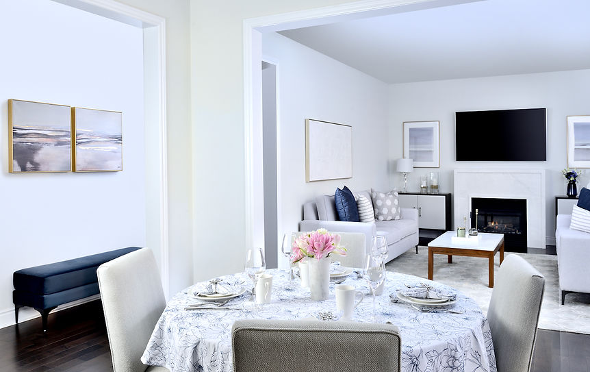 Open Concept Kitchen to Family Room