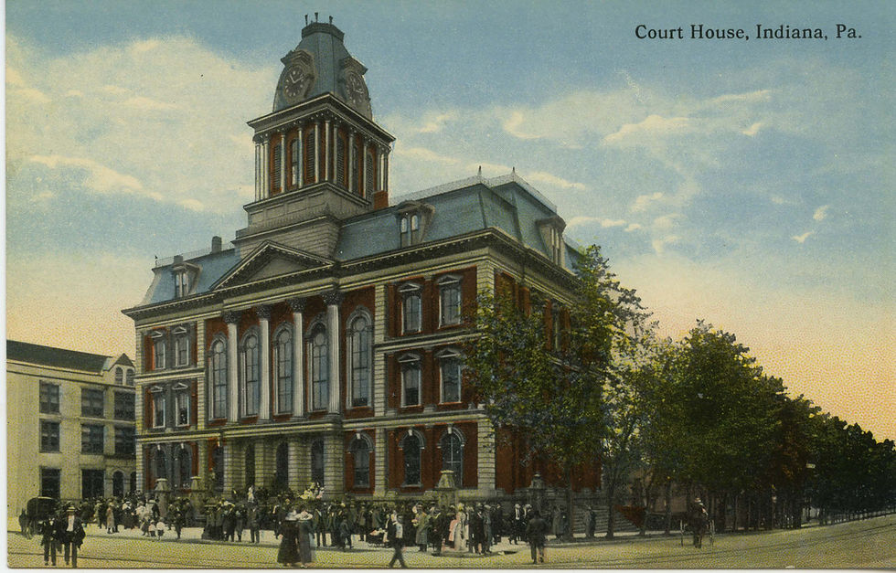 Frontier Law: From Indigenous Tribes to the Beginnings of Indiana County