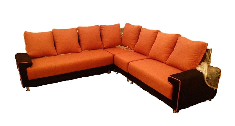 8 seater L sofa