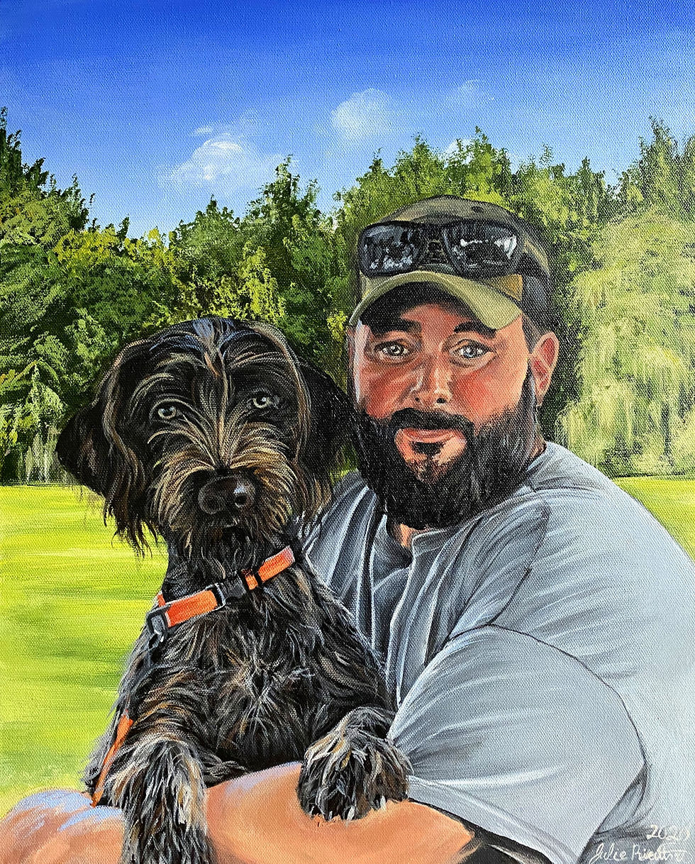 Acrylic on 16 x 20 canvas