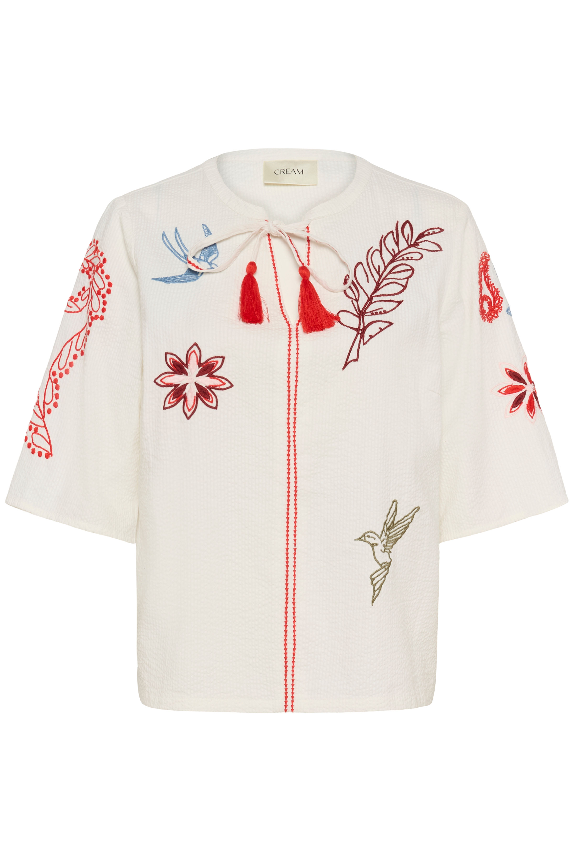 CRRosetta Blouse Whisper White - White