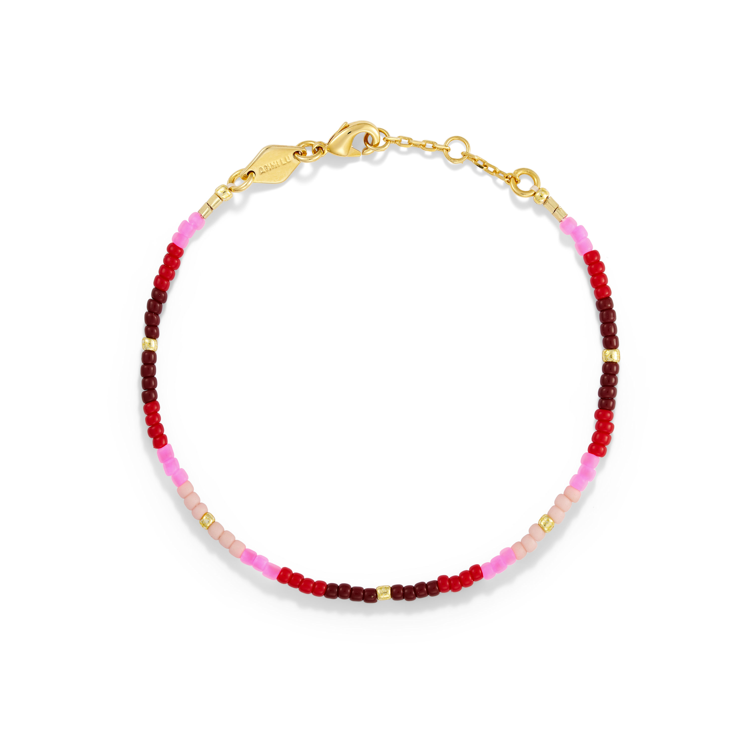 Anni Lu Tie Dye Bracelet berry