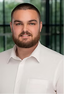 Executive portrait in natural lighting studio