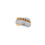 Thumbnail: Rose Gold 2 Rows Pave Diamond Ring