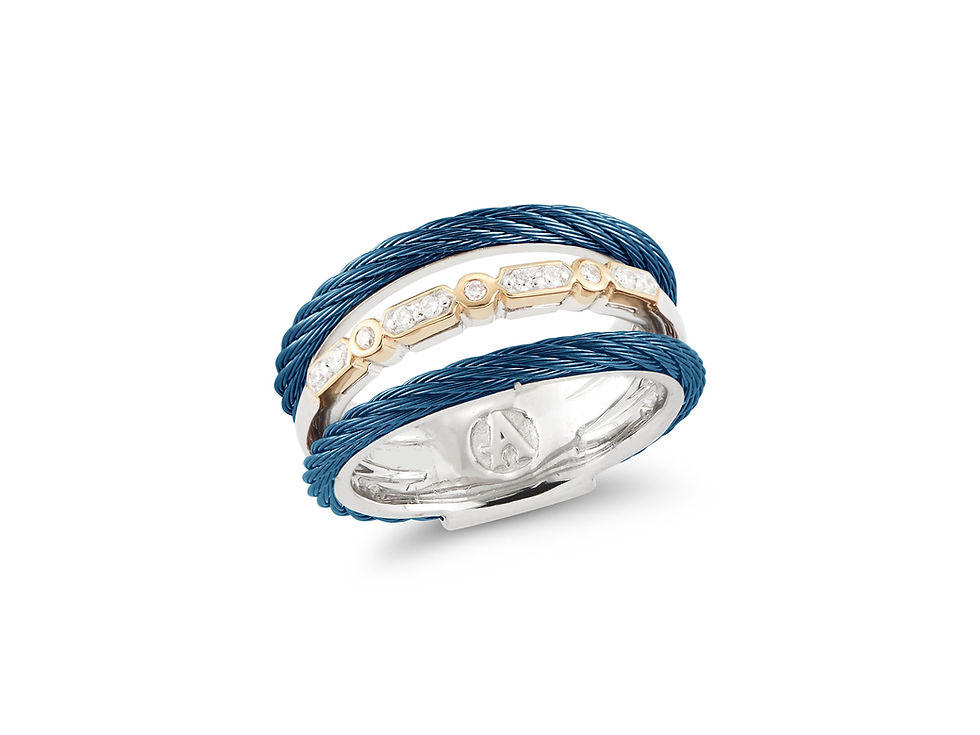 Layered Blueberry Cable Ring Ref. 02-24-S073-11