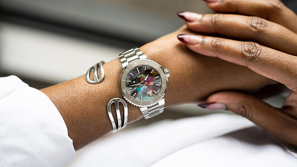 Thumbnail: ORIS AQUIS DATE 01 733 7766 4150-Set