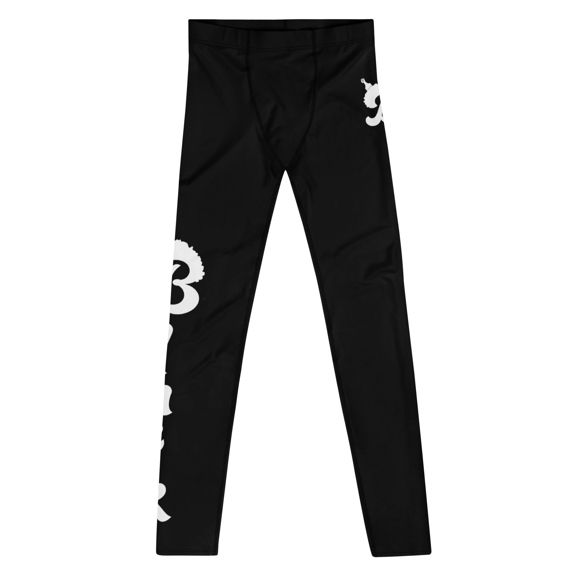 Big Black Men's Leggings by KnoWiz