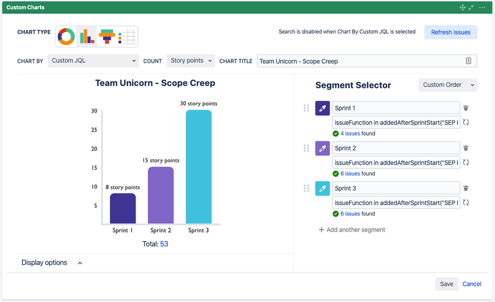 Dashboard Reporting in Jira ScriptRunner & Custom Charts