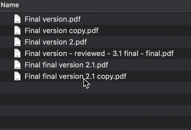 Static documents are bad for collaboration