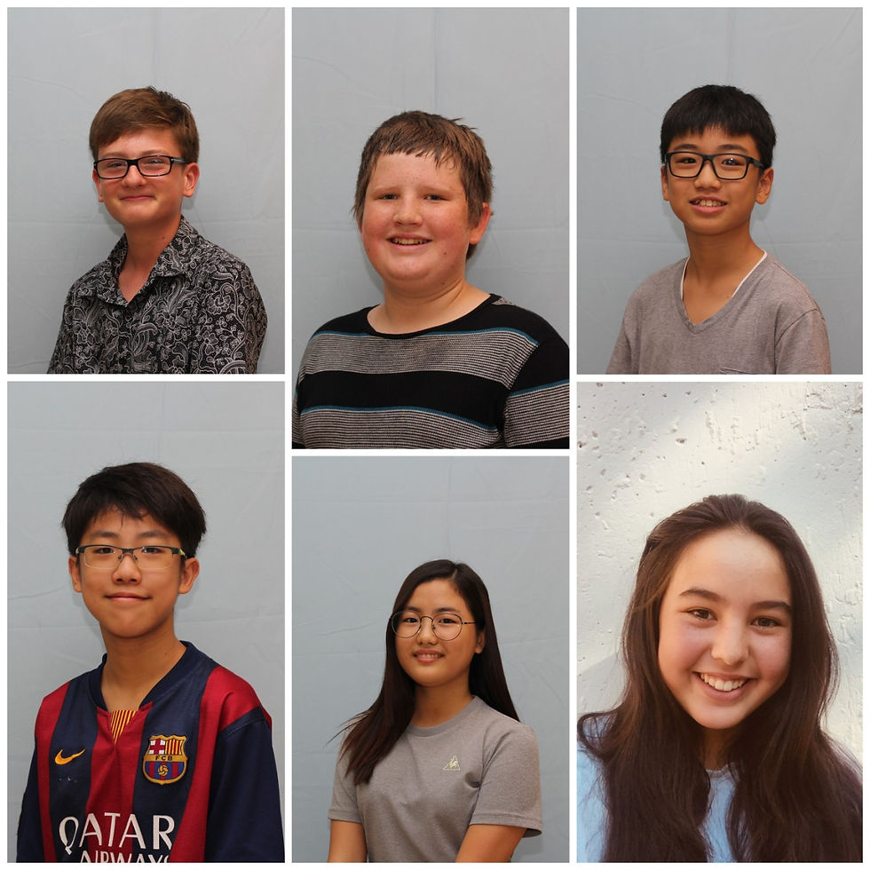 Rising Stars of Wesley-- Middle Schoolers