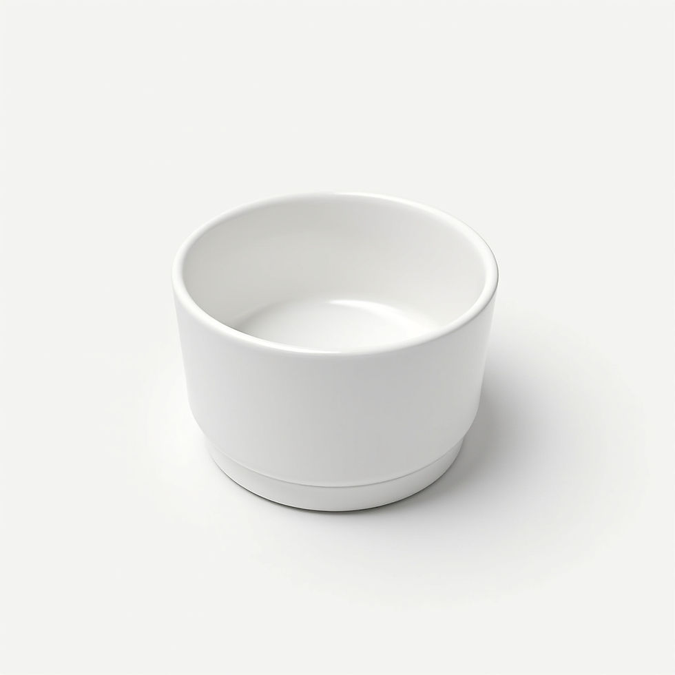 White Ceramic Ramekin