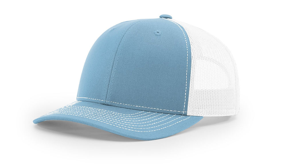 Columbia Blue / White