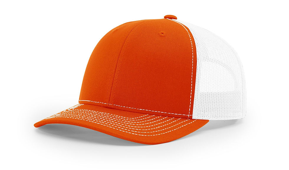 Orange / White