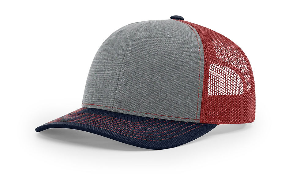 Navy / Heather Grey / Cardinal