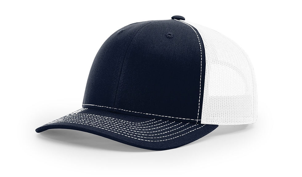 Navy / White