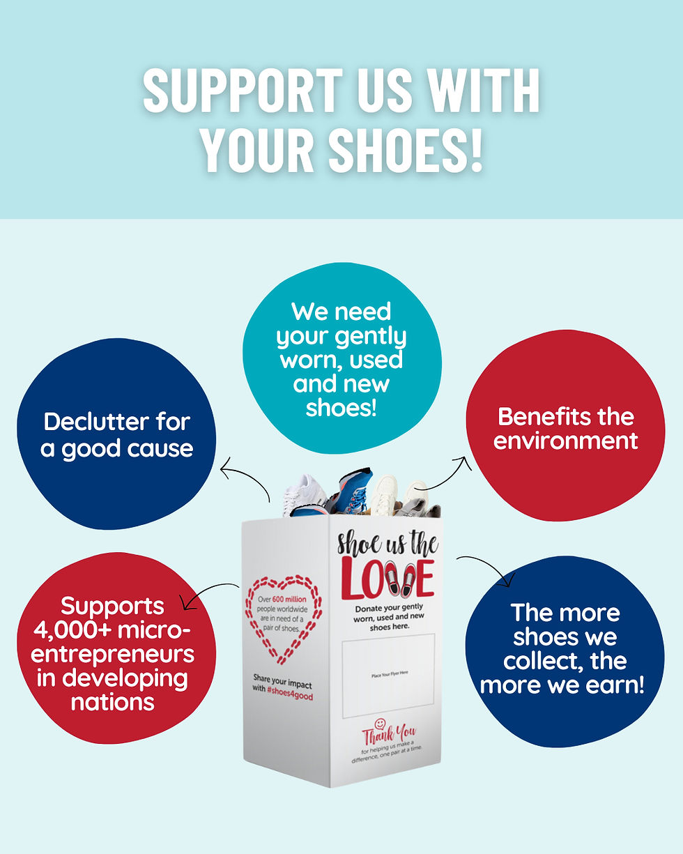 Eye-level view of a neighborhood park with people gathered around colorful banners promoting equality