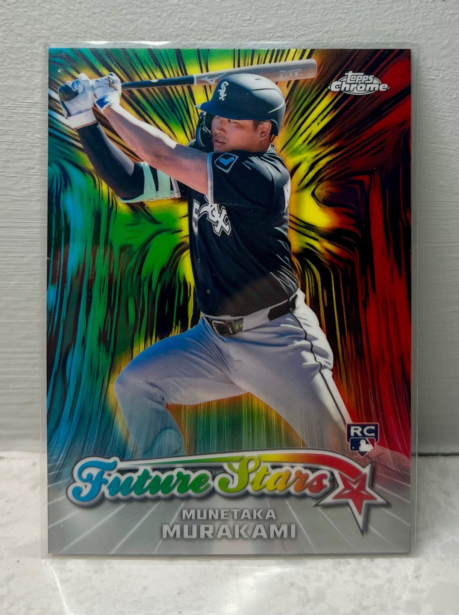 2026 Topps Chrome FS-1 Munetaka Murakami Future Stars RC front