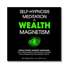 Audiobook cover of Self-Hypnosis Meditation for Wealth Magnetism