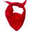 Thumbnail: Red Triangle Neckerchief on white background