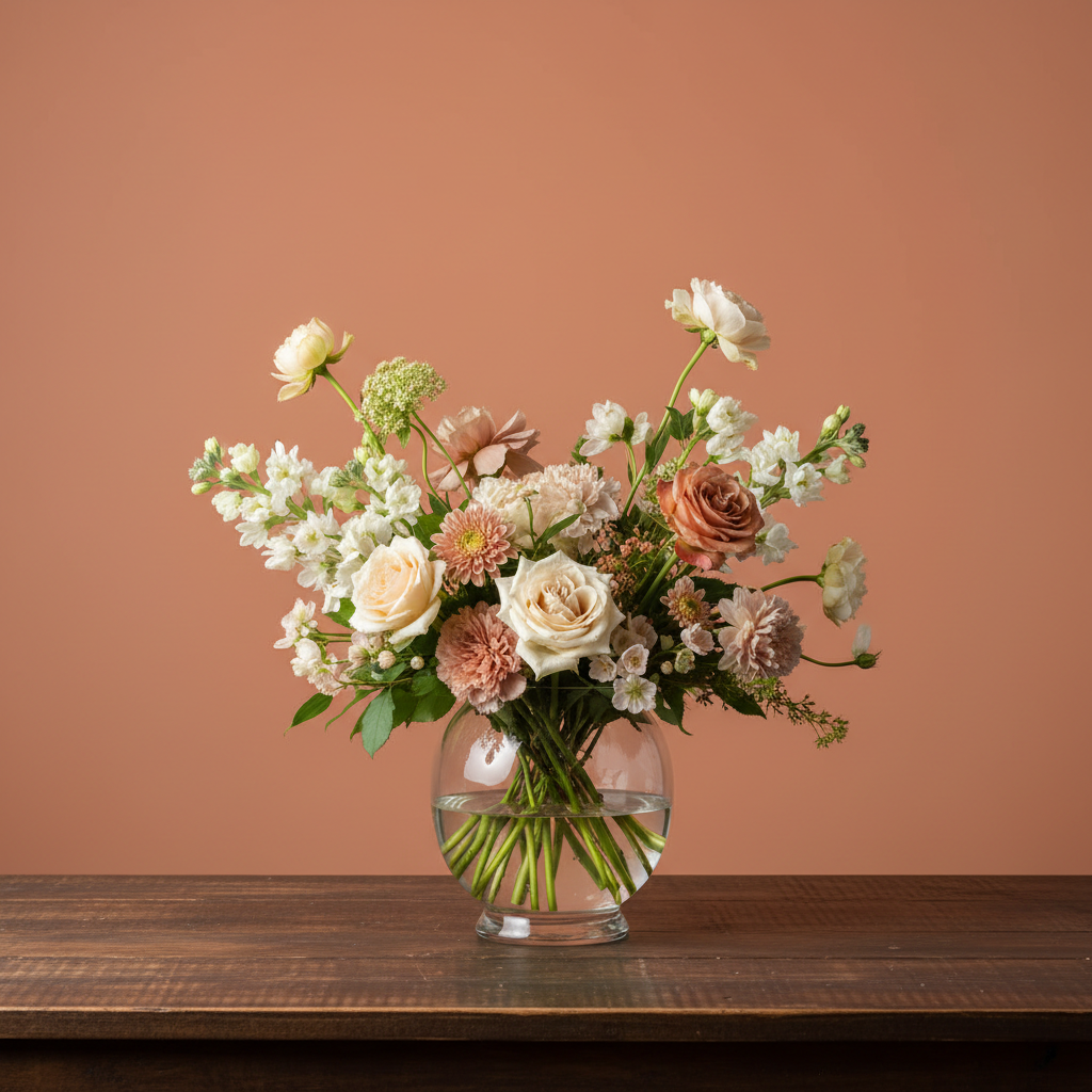 Flores de jarrón