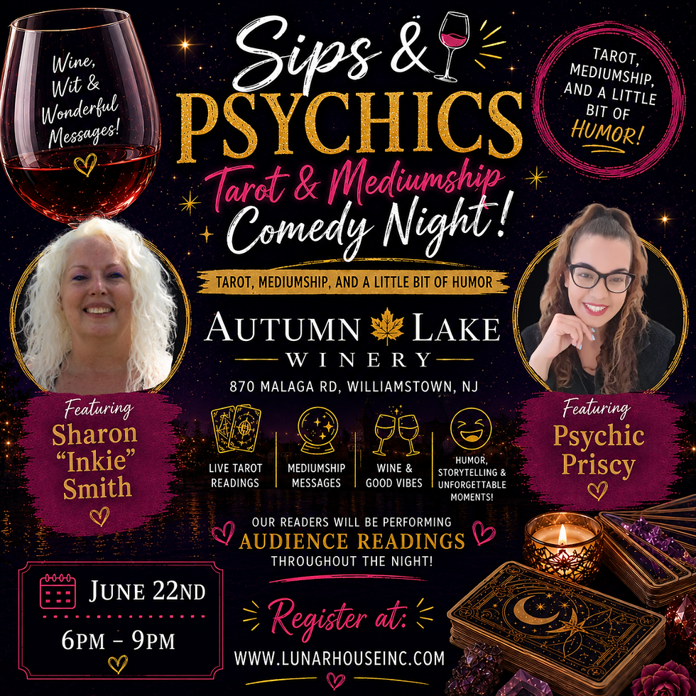 Sips & Psychics Presents: Tarot & Mediumship Comedy Night