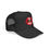 Thumbnail: Trucker Hat — Red Kiss Lips 'Kiss My Airness' Mesh Cap