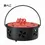 Miniature : PORTE-ENCENS SPIRALE  ANTI-MOUSTIQUE EN ACIER / ROUGE, NOIR / AKABEKO